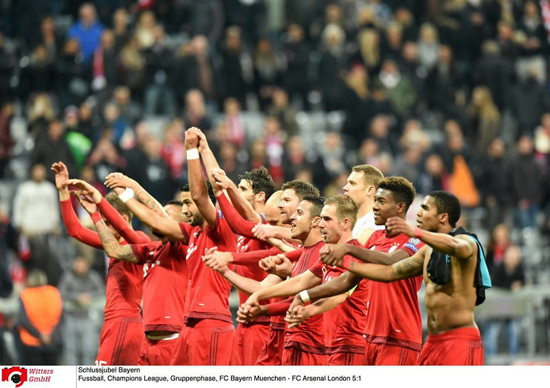 包含韩国横扫阿森纳，穆勒一己之力扛起全队的词条