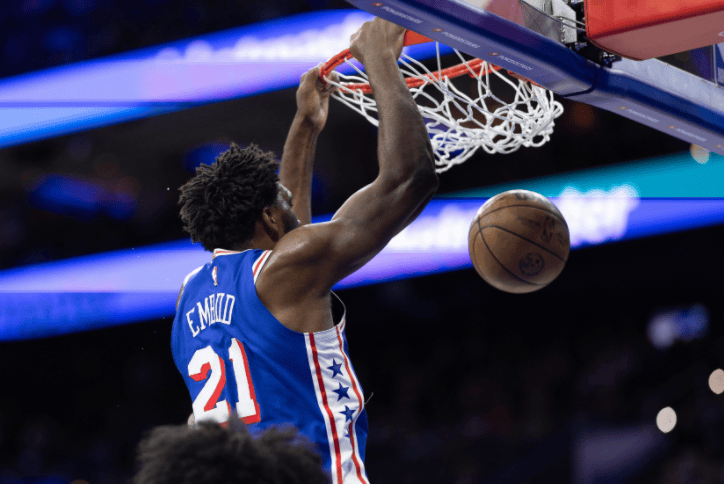 篮网翻盘天津队,恩比德统治全场 篮网翻盘天津队,恩比德统治全场